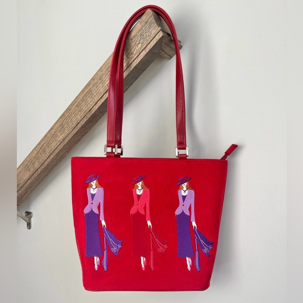 Vintage VTG Sandol Living Fashion Handbag